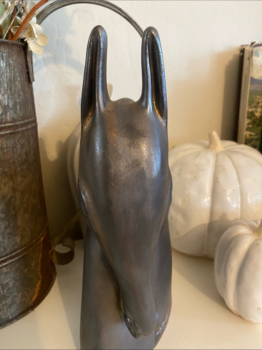 IKEA Brodd Horse Head Sculpture Design by Annette Edmark - 1990s Vintage Rare - Picture 5 of 8